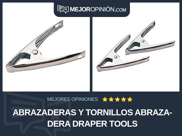 Abrazaderas y tornillos Abrazadera Draper Tools