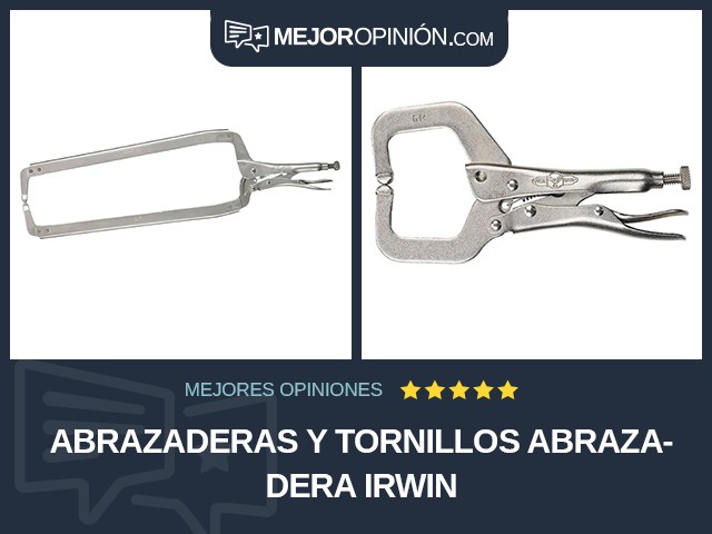 Abrazaderas y tornillos Abrazadera IRWIN