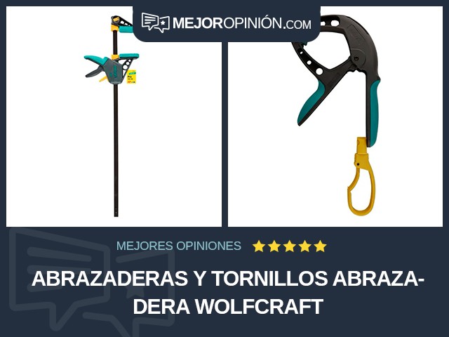 Abrazaderas y tornillos Abrazadera Wolfcraft