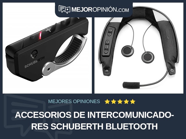 Accesorios de intercomunicadores SCHUBERTH Bluetooth