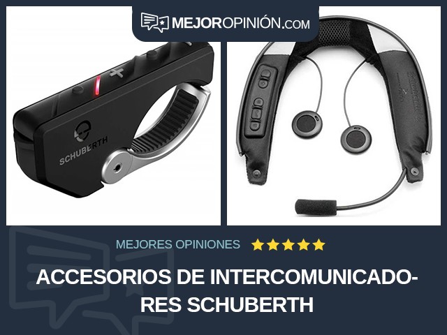 Accesorios de intercomunicadores SCHUBERTH