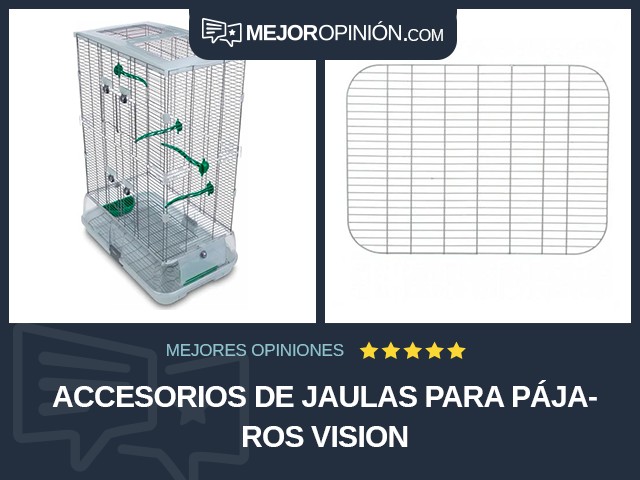 Accesorios de jaulas para pájaros Vision