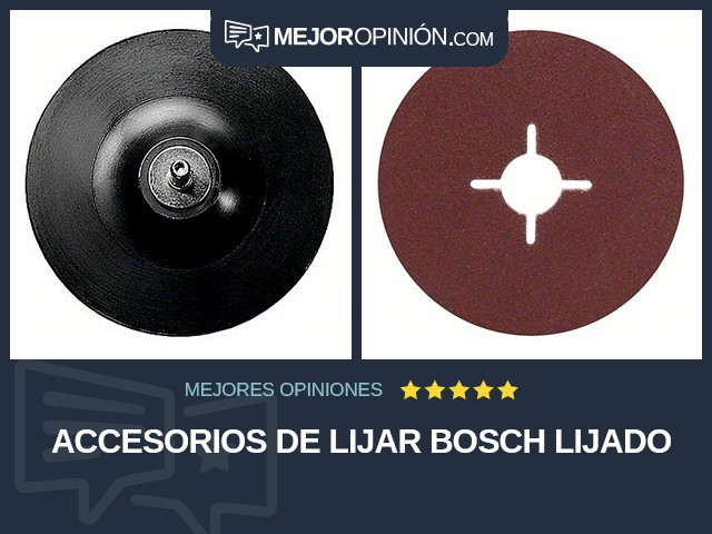 Accesorios de lijar Bosch Lijado