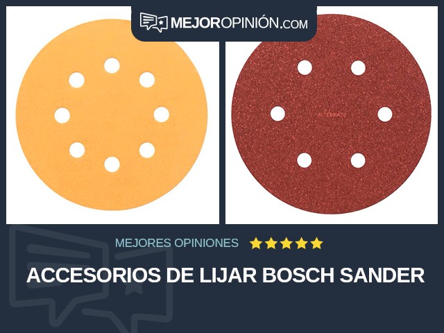 Accesorios de lijar Bosch Sander