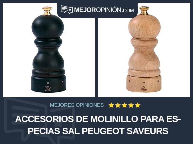 Accesorios de molinillo para especias Sal peugeot saveurs