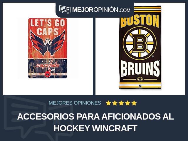 Accesorios para aficionados al hockey WinCraft