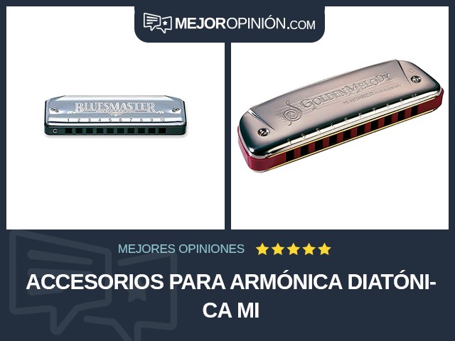 Accesorios para armónica Diatónica Mi