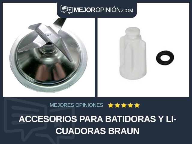 Accesorios para batidoras y licuadoras Braun