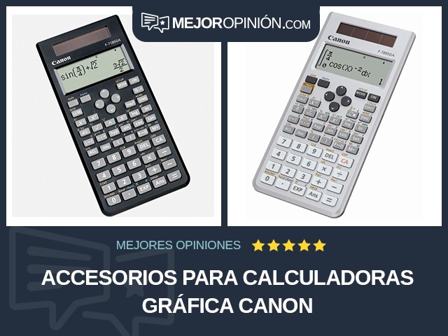 Accesorios para calculadoras Gráfica Canon