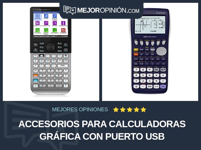 Accesorios para calculadoras Gráfica Con puerto USB