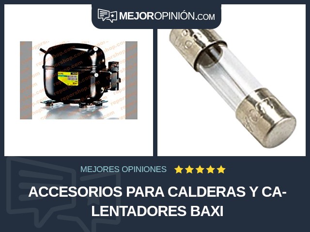 Accesorios para calderas y calentadores Baxi