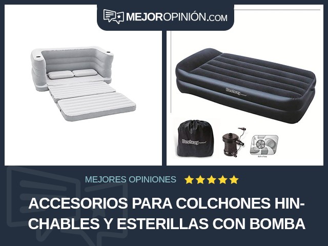 Accesorios para colchones hinchables y esterillas Con bomba de aire Bestway