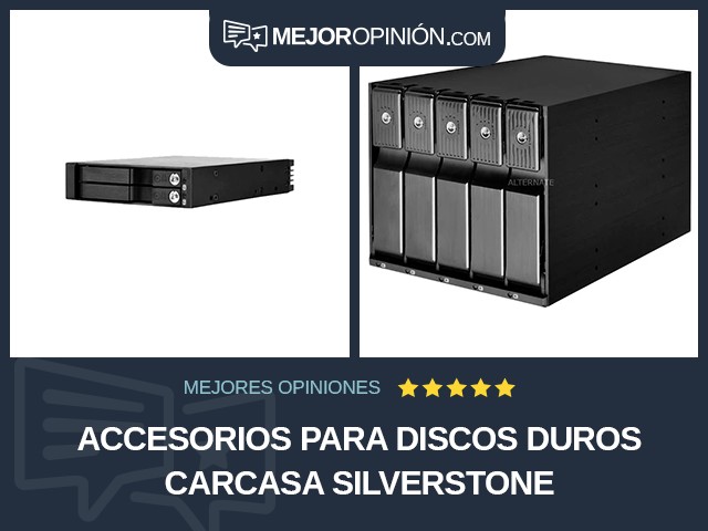 Accesorios para discos duros Carcasa SilverStone