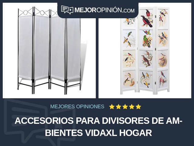 Accesorios para divisores de ambientes vidaXL Hogar