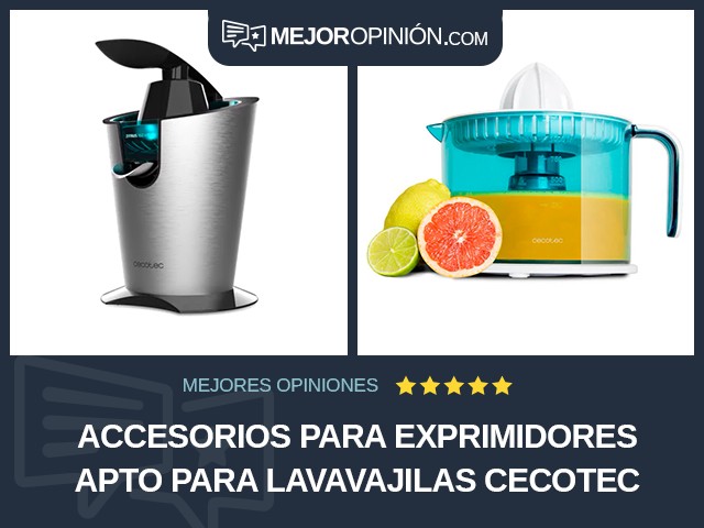 Accesorios para exprimidores Apto para lavavajilas Cecotec