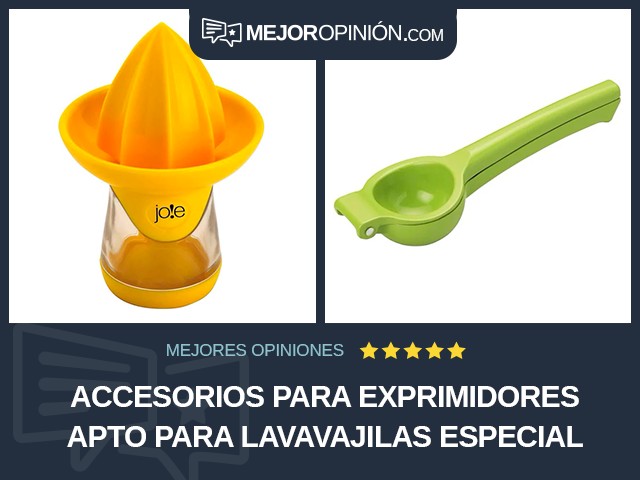 Accesorios para exprimidores Apto para lavavajilas Especial para cítricos