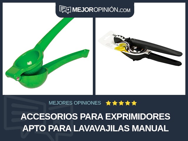 Accesorios para exprimidores Apto para lavavajilas Manual