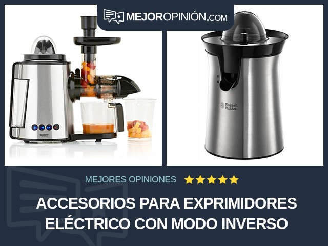 Accesorios para exprimidores Eléctrico Con modo inverso