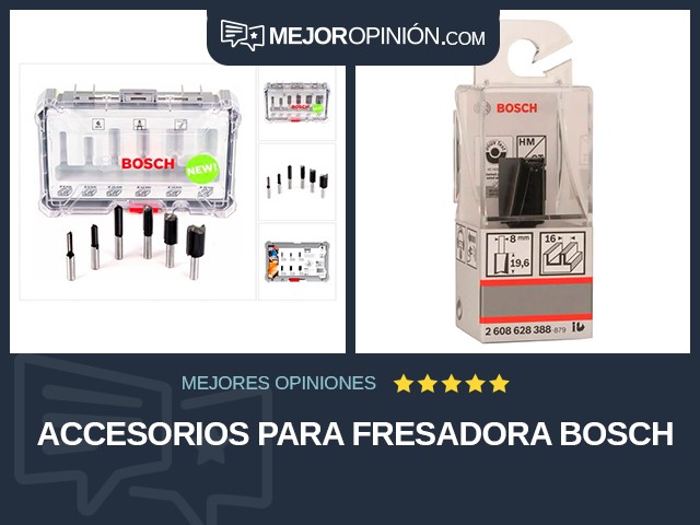 Accesorios para fresadora Bosch