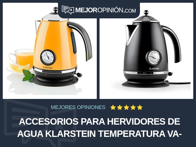 Accesorios para hervidores de agua Klarstein Temperatura variable