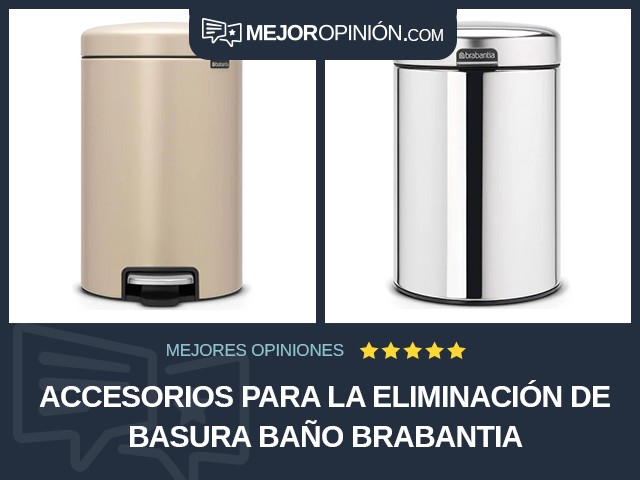 Accesorios para la eliminación de basura Baño Brabantia