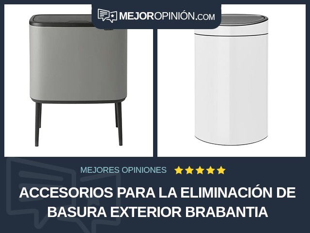 Accesorios para la eliminación de basura Exterior Brabantia