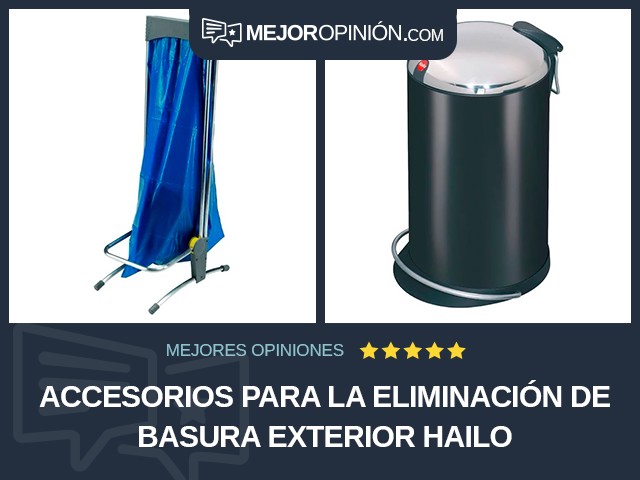 Accesorios para la eliminación de basura Exterior Hailo