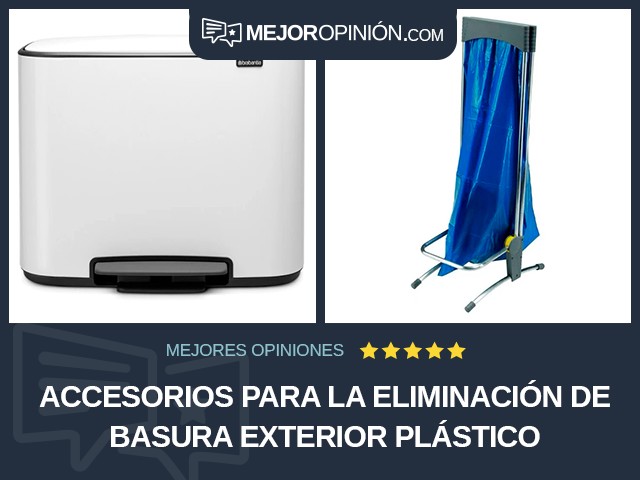 Accesorios para la eliminación de basura Exterior Plástico