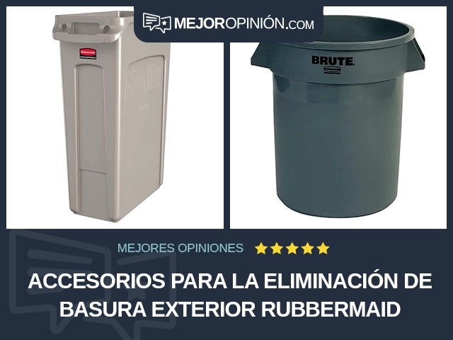 Accesorios para la eliminación de basura Exterior Rubbermaid