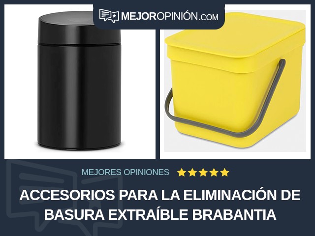 Accesorios para la eliminación de basura Extraíble Brabantia