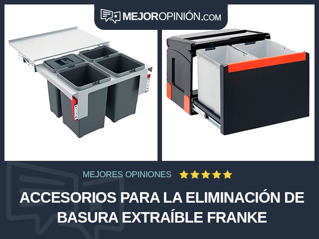 Accesorios para la eliminación de basura Extraíble Franke