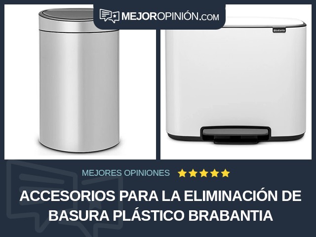 Accesorios para la eliminación de basura Plástico Brabantia