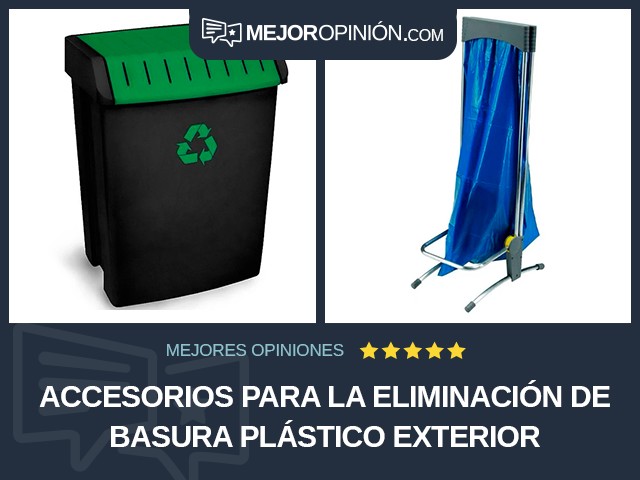 Accesorios para la eliminación de basura Plástico Exterior