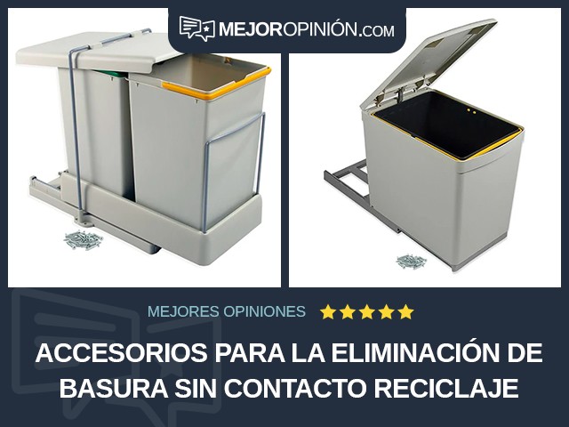 Accesorios para la eliminación de basura Sin contacto Reciclaje