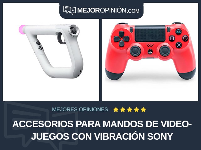 Accesorios para mandos de videojuegos Con vibración Sony