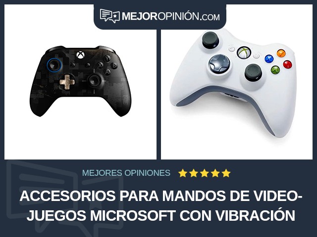 Accesorios para mandos de videojuegos Microsoft Con vibración