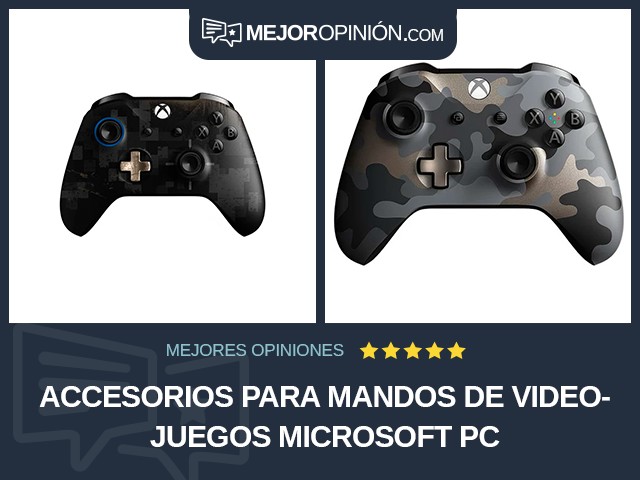 Accesorios para mandos de videojuegos Microsoft PC