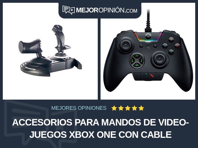 Accesorios para mandos de videojuegos Xbox One Con cable