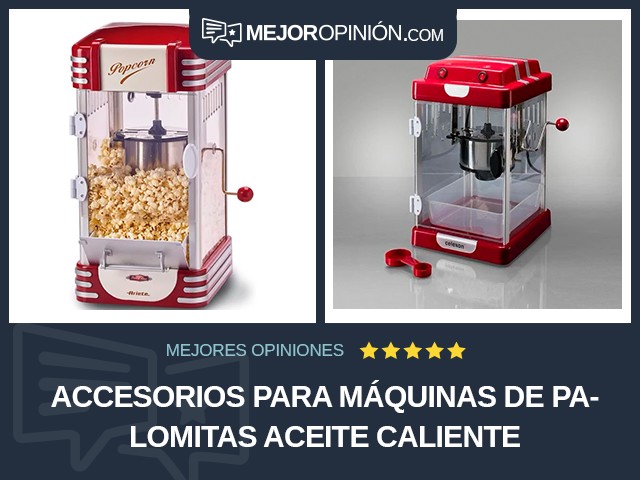 Accesorios para máquinas de palomitas Aceite caliente