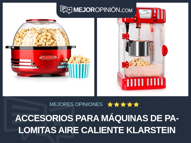 Accesorios para máquinas de palomitas Aire caliente Klarstein