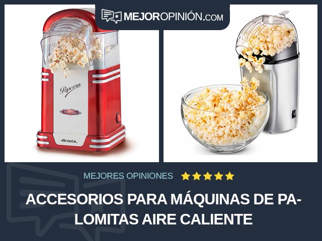 Accesorios para máquinas de palomitas Aire caliente