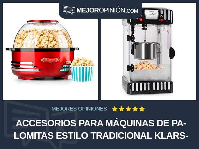 Accesorios para máquinas de palomitas Estilo tradicional Klarstein