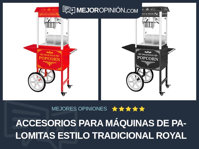 Accesorios para máquinas de palomitas Estilo tradicional Royal Catering