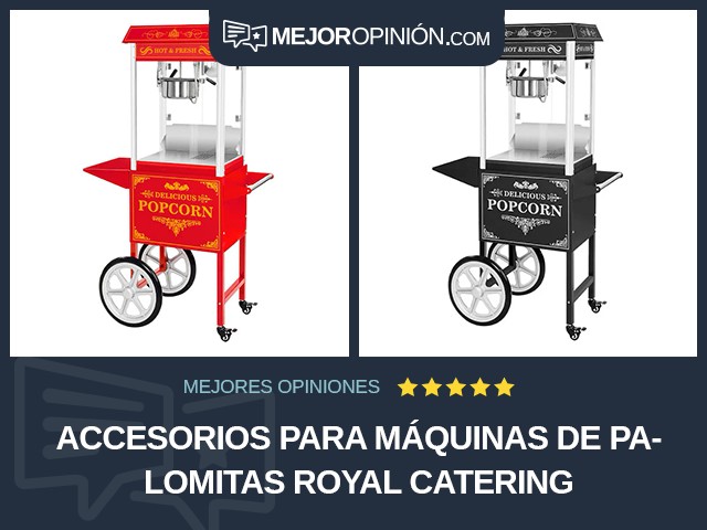 Accesorios para máquinas de palomitas Royal Catering