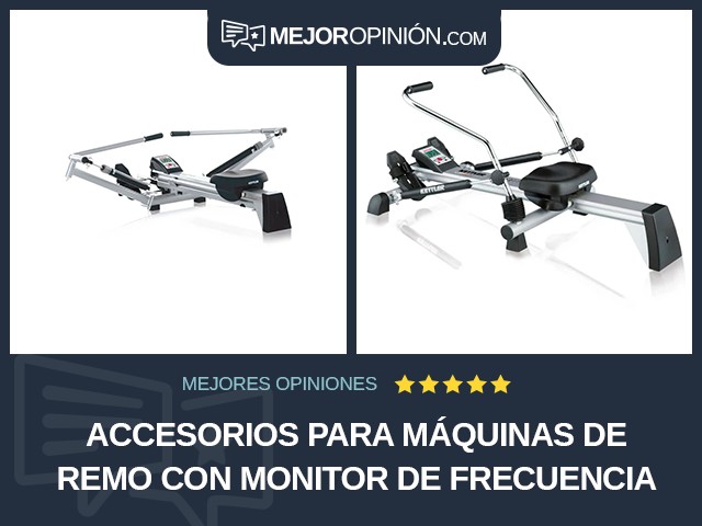 Accesorios para máquinas de remo Con monitor de frecuencia cardiaca Pistón hidráulico