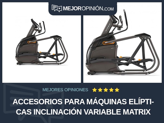 Accesorios para máquinas elípticas Inclinación variable Matrix