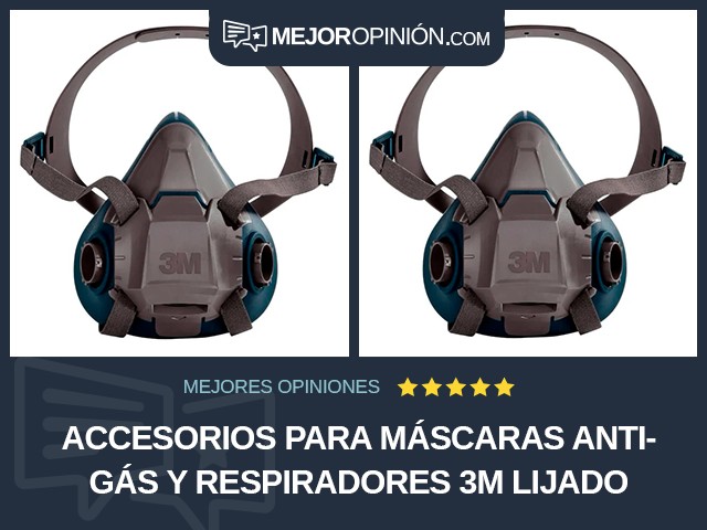 Accesorios para máscaras antigás y respiradores 3M Lijado