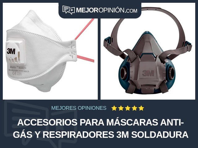 Accesorios para máscaras antigás y respiradores 3M Soldadura