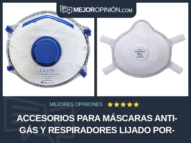 Accesorios para máscaras antigás y respiradores Lijado Portwest