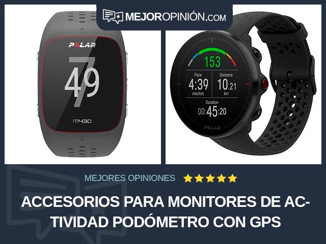 Accesorios para monitores de actividad Podómetro Con GPS